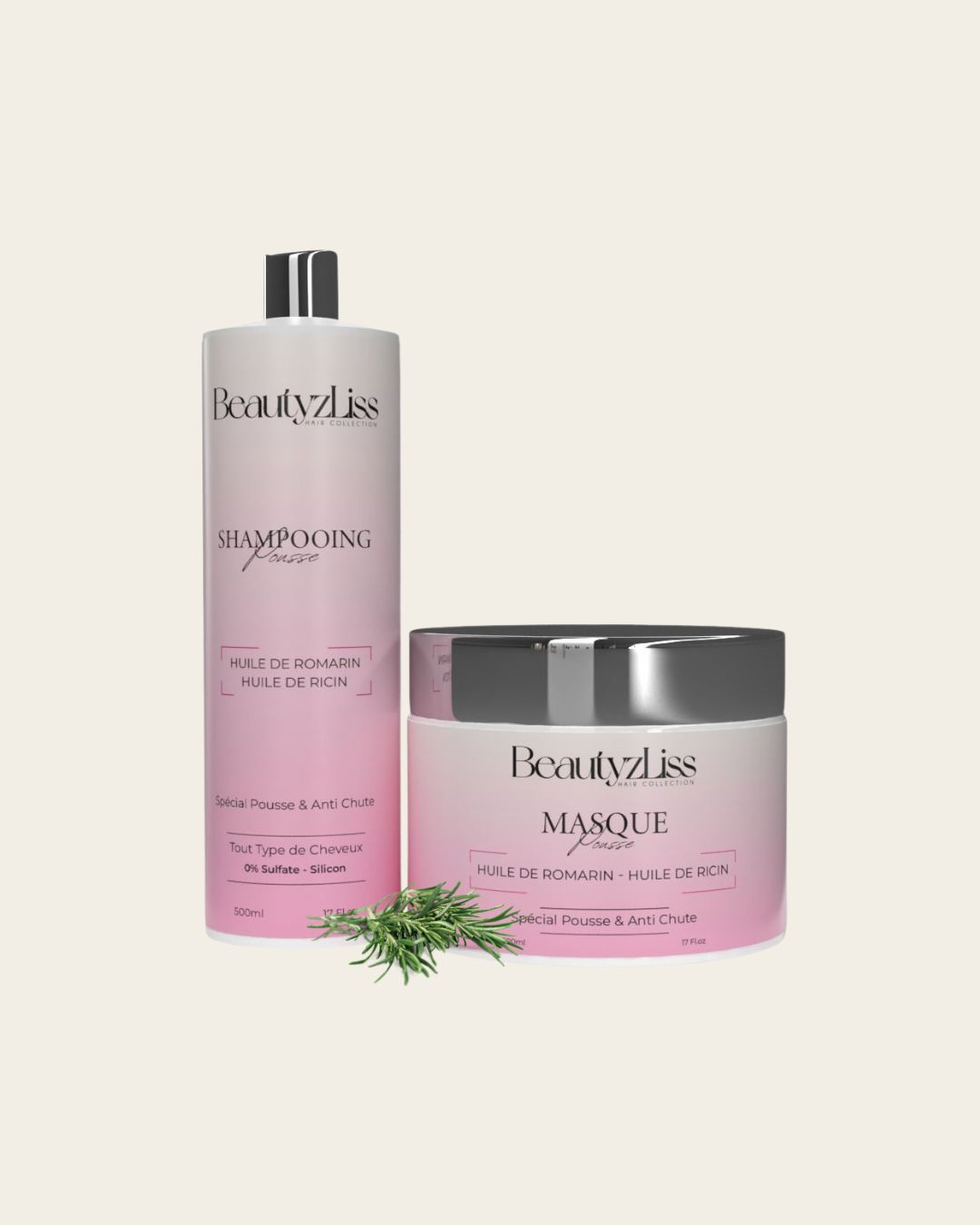 Lot Pousse Shampooing + Masque