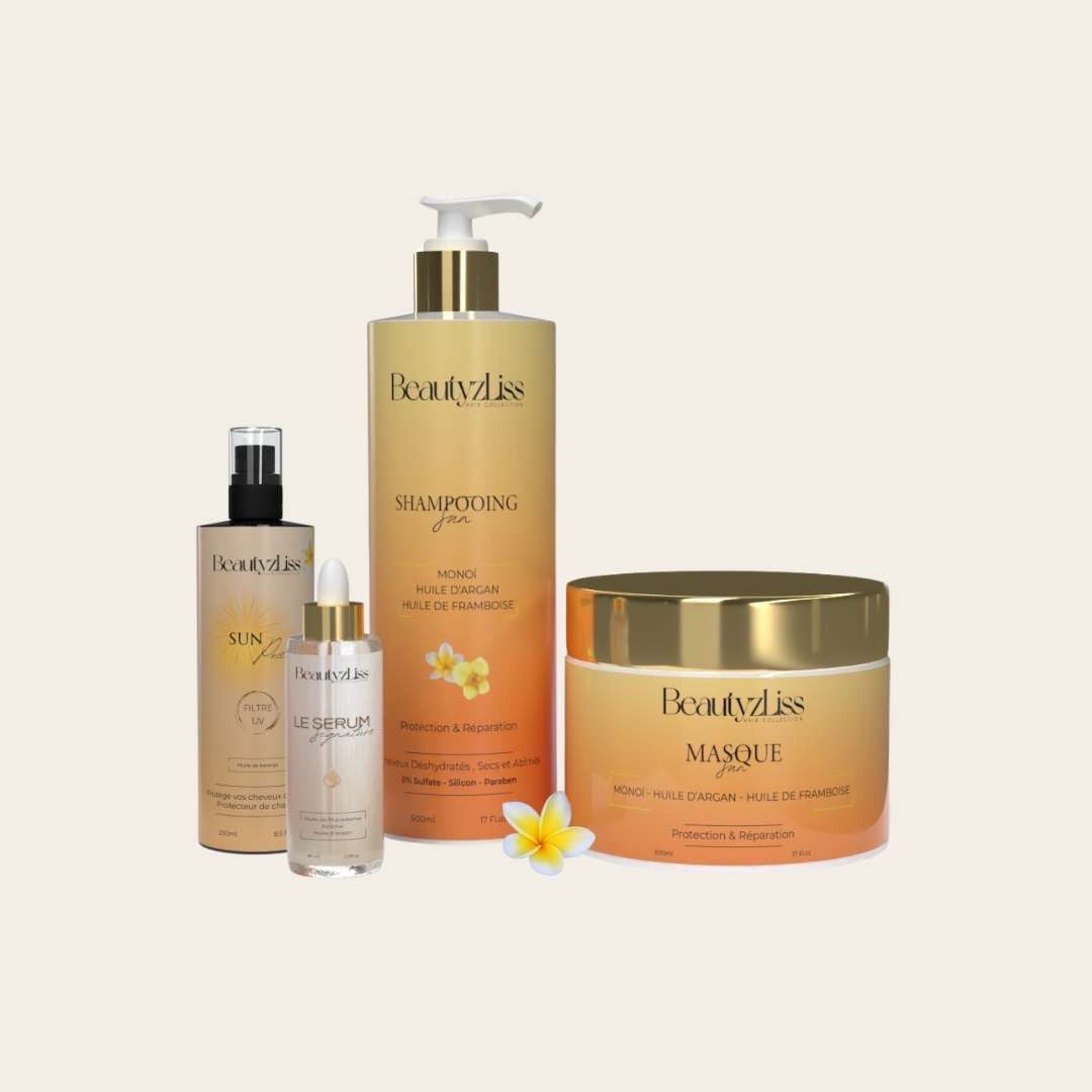 Lot Macadamia soin capillaire premium