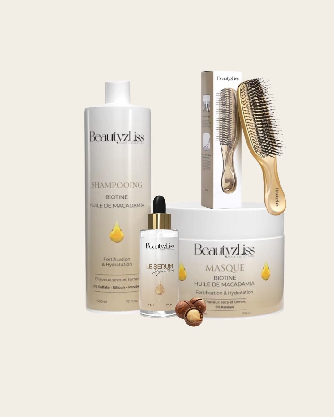 Lot Gamme Hydratation + Brosse