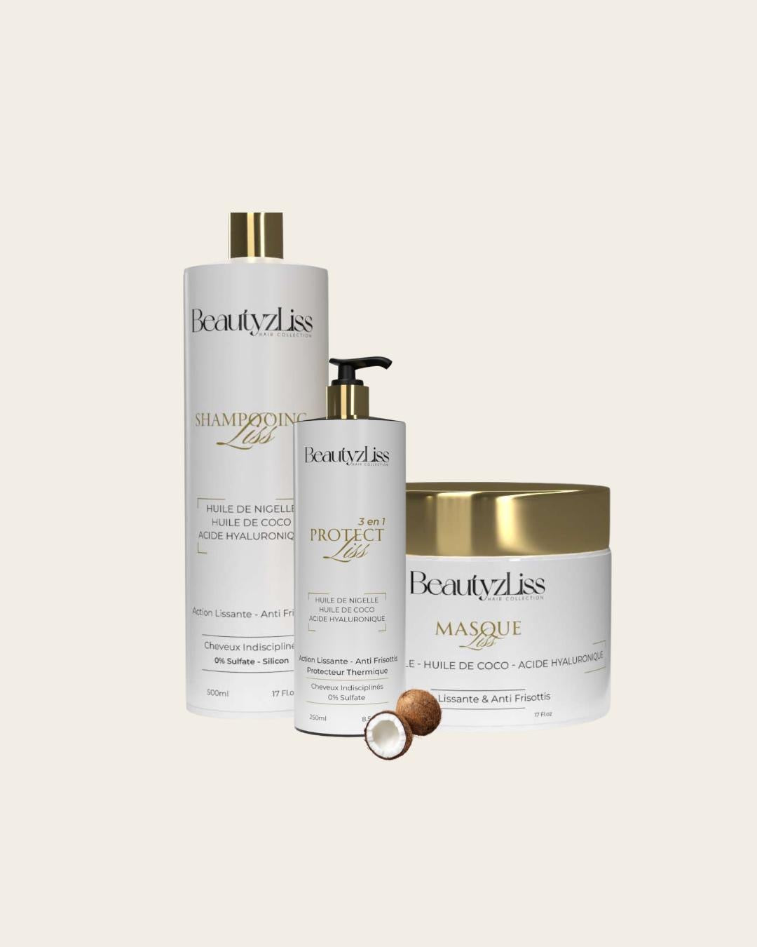 Lot Shampooing Masque + Perfect  liss