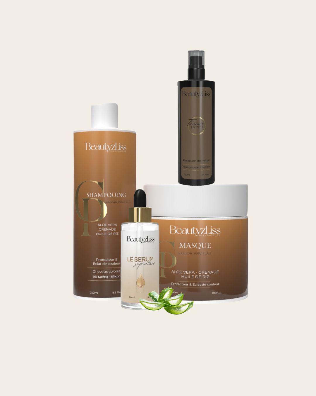 Lot Color Complet ( Shampooing / Masque / Serum / Protecteur )