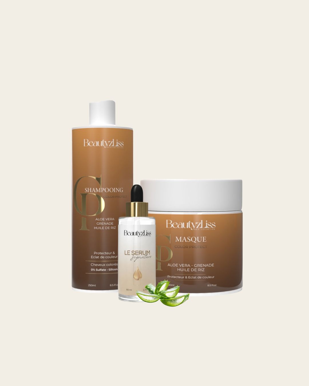 Lot Color (Shampooing / Masque / Serum signature )