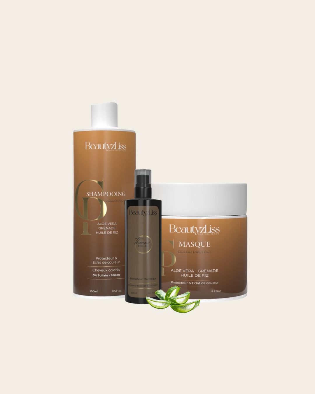 Lot Color (Shampooing /Masque / Protecteur )